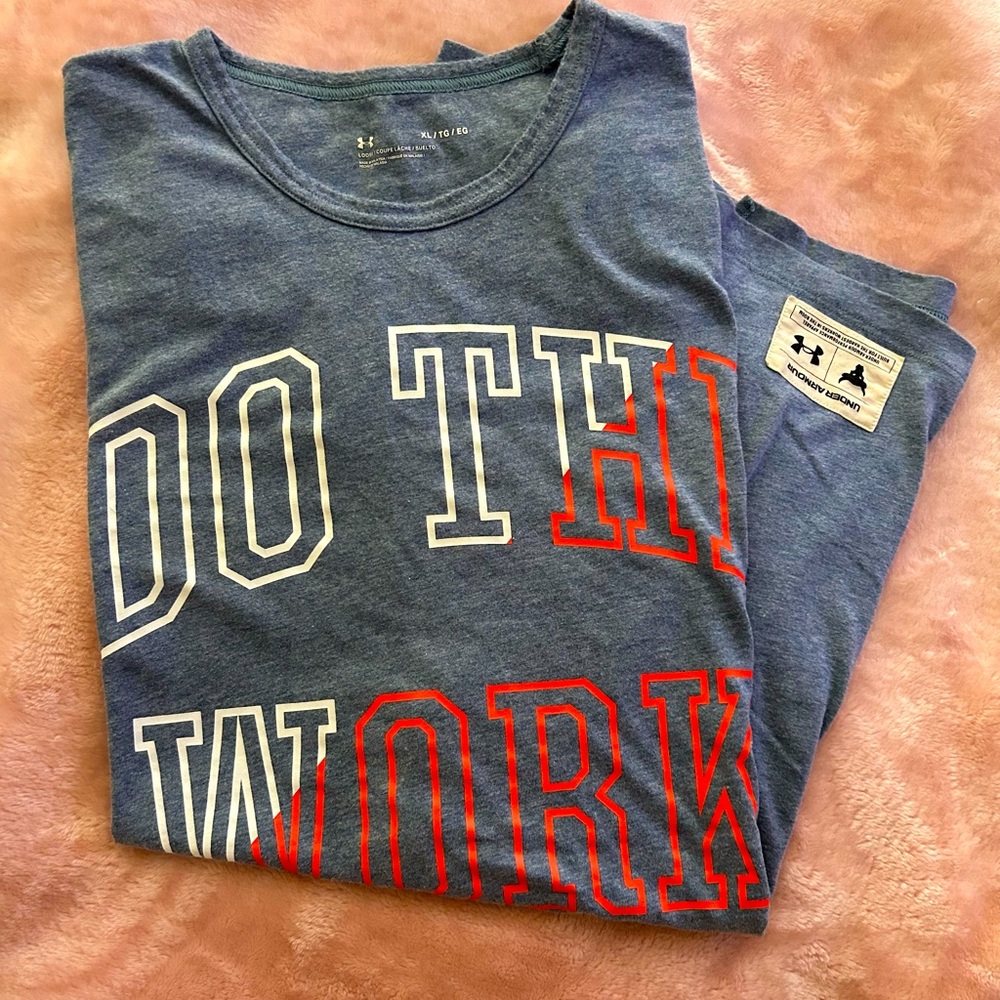 Under Armour Project Rock - Do The Work Loose Fit, Sleeveless T-Shirt XL $14